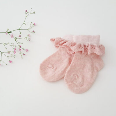 erstlings baby socken mp denmark nonikids trimmed lace