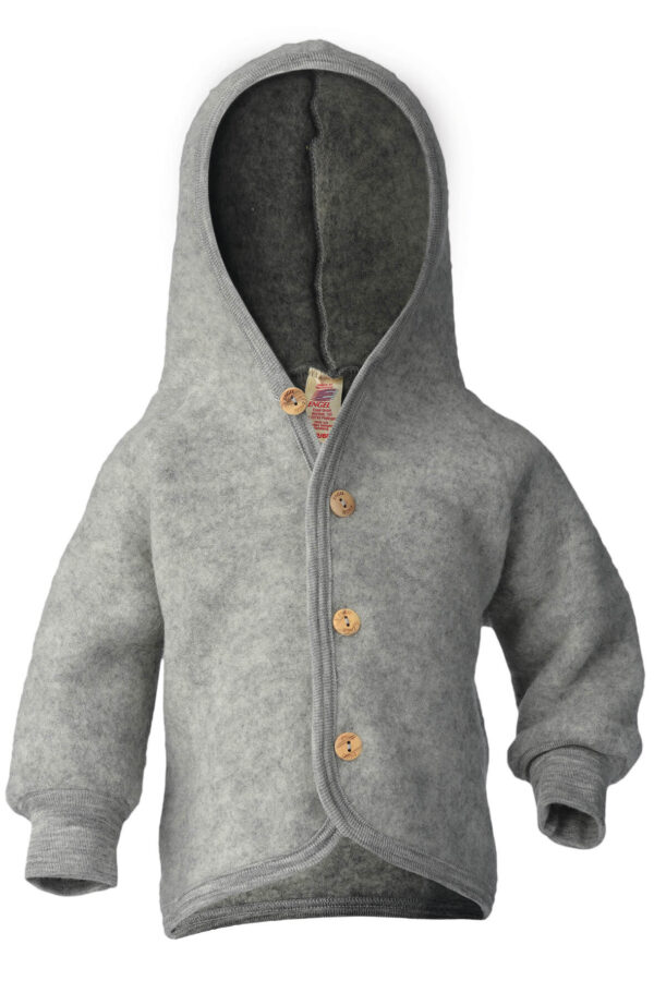 kaputzenjacke fleece engel natur nonikids berlin grau