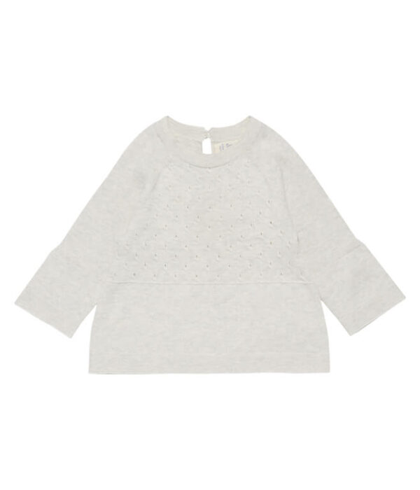 thea baby pullover tunika gots sense organics nonikids ivory