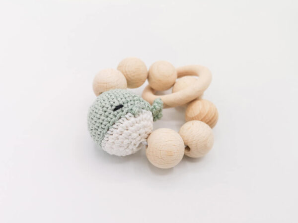 greifling holz baby nonikids berlin wal amigurumi mint