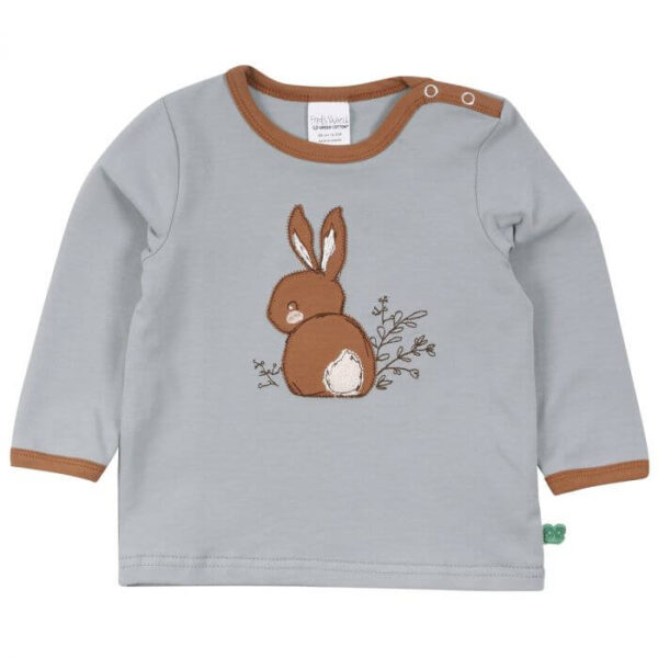 baby shirt langarm hase mädchen nonikids