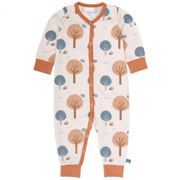 baby schlafanzug baumprint unisex nonikids