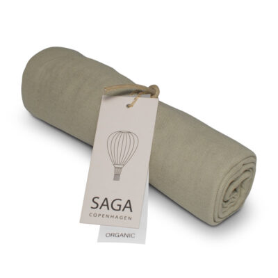 Windeltuch Bio Musselin *green tea* GOTS zertifiziert | Saga Copenhagen